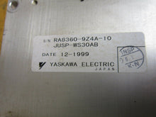 Load image into Gallery viewer, Yaskawa RA8360-9Z4A-10 JUSP-WS30AB Drive With Fuji 6MBP100RA060
