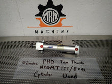 Load image into Gallery viewer, PHD Tom Thumb NPGMT111/8X5 PC M Pneumatic Cylinder 5&quot; Stroke Used With Warranty

