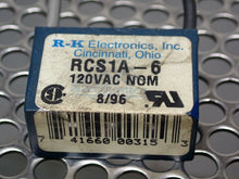 Load image into Gallery viewer, R-K Electronics RCS1A-6 Transient Voltage Filters 120VAC NOM Warranty (Lot of 2)
