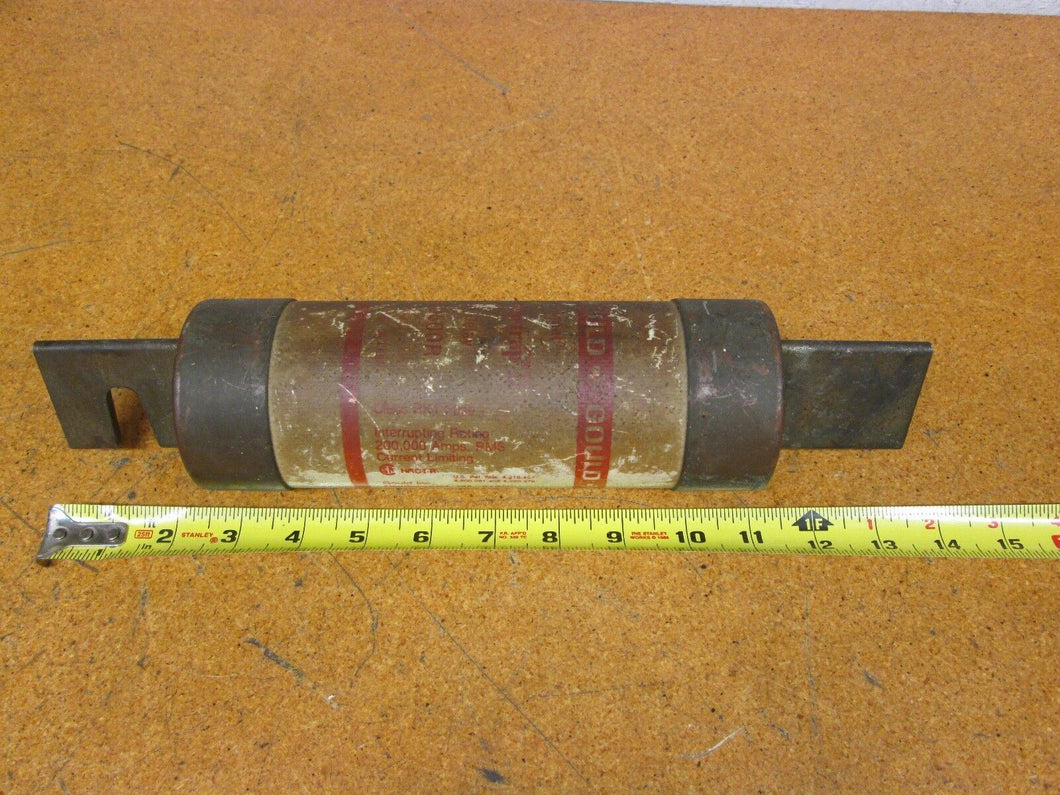 Gould Shawmut Amp-Trap A6D600R Time Delay Fuse 600Amp 600VAC Used