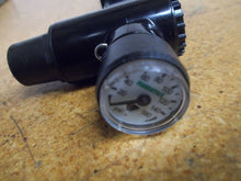 Load image into Gallery viewer, Numatics 123RD1Z2JG16N00 10-130PSI With Gauge 0-160PSI Used
