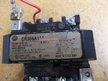 Load image into Gallery viewer, General Electric CR306A1** Contactor 9A 600V With 115-120V 60Hz 110V 50Hz Coil
