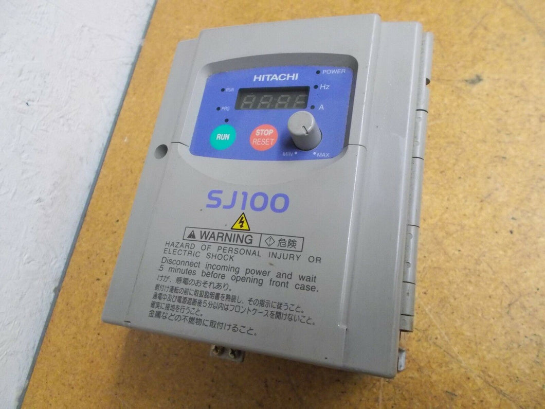 HITACHI SJ100-004HFU 1/2HP 0.4kW Drive 50/60Hz Used