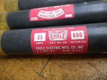 Load image into Gallery viewer, EAGLE Electric 656 35A 600V Fuses Used (Lot of 5)

