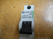 Load image into Gallery viewer, Klockner Moeller FAZN-C50 Circuit Breakers 5kA 50A 277VAC Used
