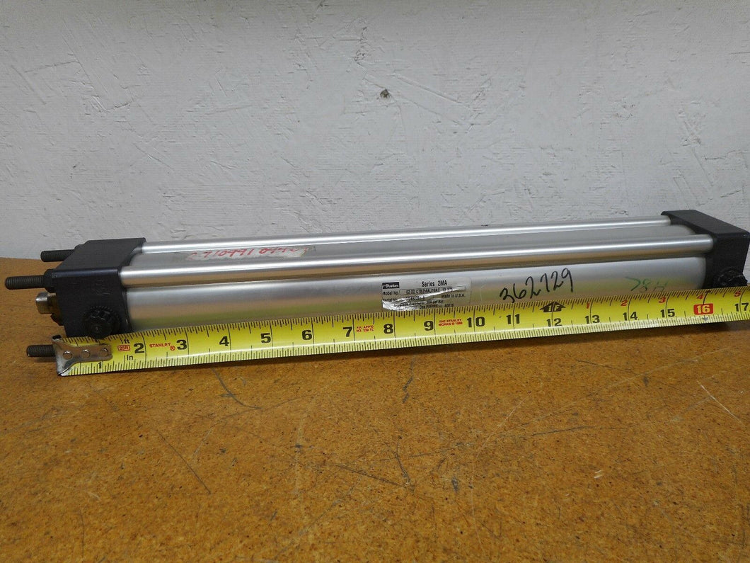 Parker 02.00 CTB2MAU19AC 13.375 Ser 2MA Pneumatic Cylinder New Old Stock