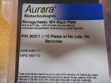 Load image into Gallery viewer, Aurora Biotechnologies 30311 Storage/Assy 384 (20) Black Plates No Lids New

