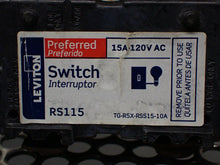 Load image into Gallery viewer, Leviton Cooper Hubbell RS115 218-1453 &amp; More (15 Switches/Receptacles) See Pics
