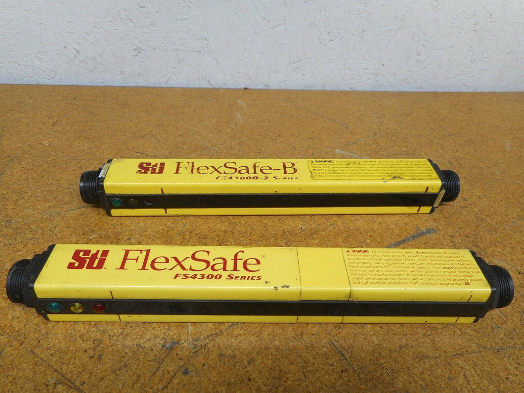 Sti FlexSafe FS4300 Series FS4308B-2X-1 Transmitter And FS4308BX-1 Reciever 8