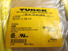 Load image into Gallery viewer, Turck U5266 RKC 4.4T-4-RSC 4.4T Cord Set 250V 4A 4Pin Male Female Connectors New

