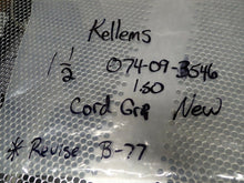 Load image into Gallery viewer, Kellems 074-09-3546 1.50 Conduit Grip Mesh With Elbow NEW OLD STOCK
