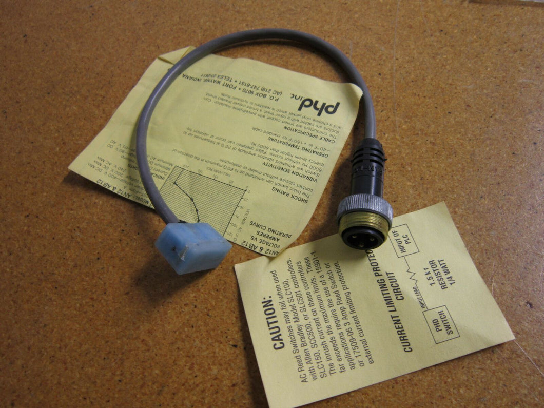 PHD AB12 10 WATT QUICK CONNECT REED Switch New Old Stock