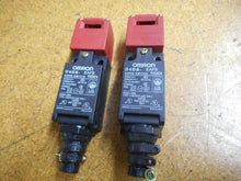 Load image into Gallery viewer, Omron D4DS-2AFS Door Switch AC-15 2A/400V Nema A600 Type 4 Gently Used Lot of 2
