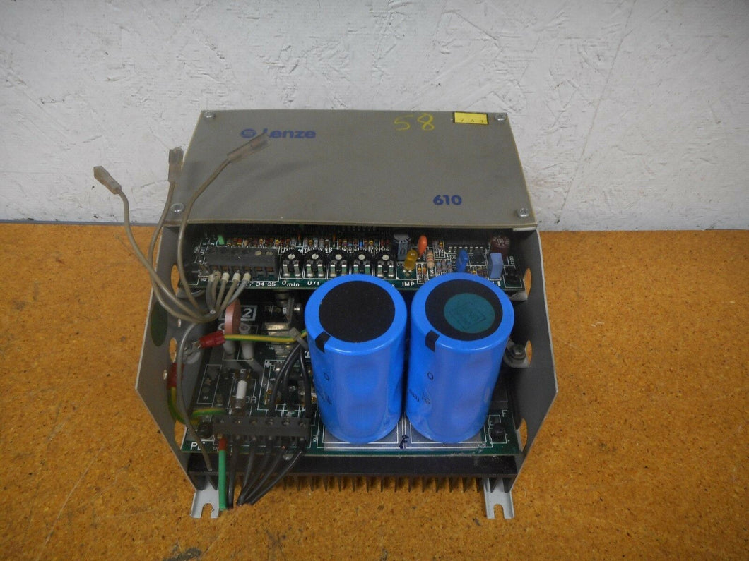 Lenze 610 Inverter Type 612 E1 d 326477 220/240V 7A 50/60Hz Used