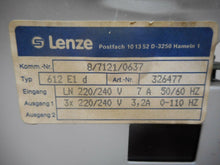 Load image into Gallery viewer, Lenze 610 Inverter Type 612 E1 d 326477 220/240V 7A 50/60Hz Used
