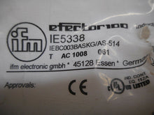Load image into Gallery viewer, IFM Efector IE5338 IEBC003BASKG/AS-514 Proximity Inductive Sensor New
