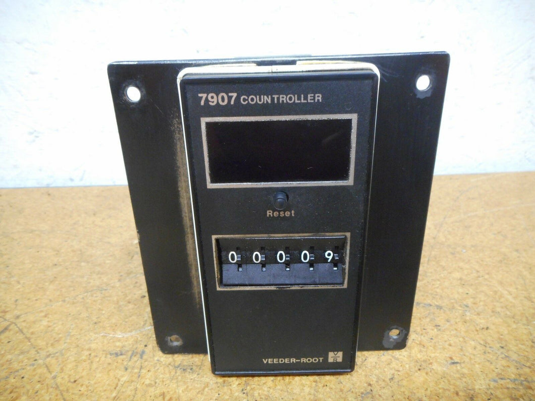 VEEDER-ROOT 7907 Countroller 6 Digit Counter 115V 50/60Hz 614951-001 Terminal