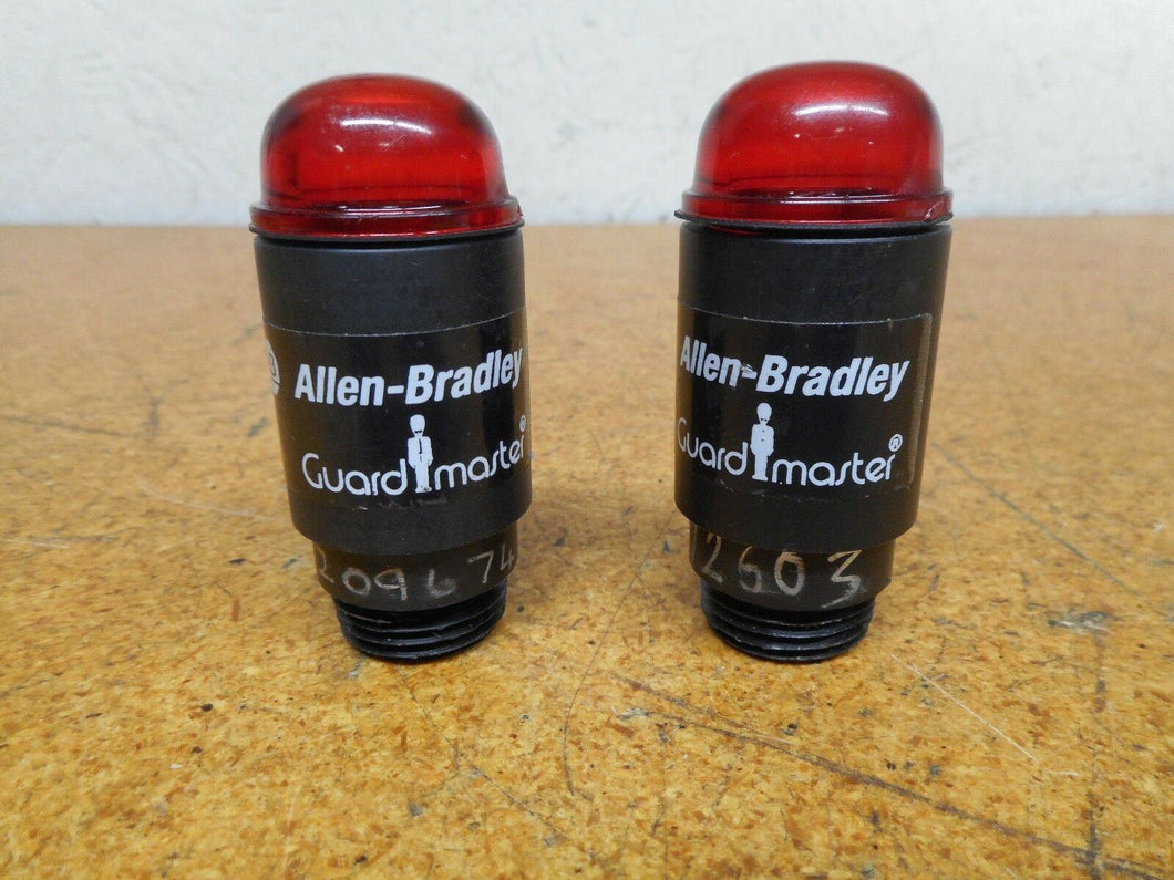 Allen Bradley Guardmaster Indicator Pilot Lights Used With Warranty (Lot of 2)