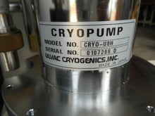 Load image into Gallery viewer, Showa SFE-90NKC Ion Fine Turner Cryogenics CRYOPUMP CRYO-U8H R10 Refrigerator
