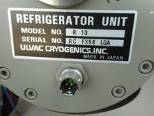 Load image into Gallery viewer, Showa SFE-90NKC Ion Fine Turner Cryogenics CRYOPUMP CRYO-U8H R10 Refrigerator
