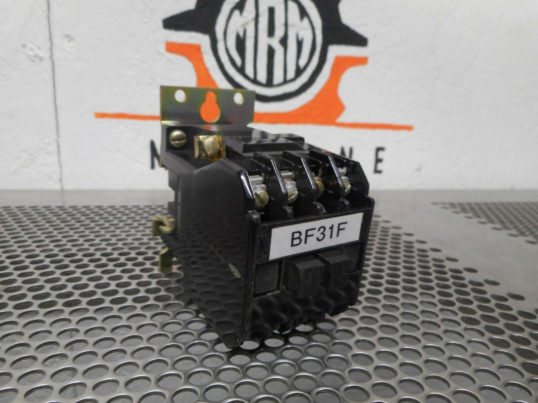 Westinghouse BF31F Relay With 178C603G54 Coil 110V 60Cy Used With Warranty