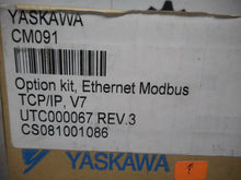 Load image into Gallery viewer, YASKAWA UTC000067 Rev. 3 CS081001089 Ethernet Modbus Option Kit New In Box
