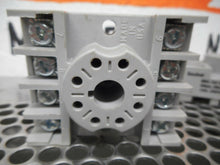 Load image into Gallery viewer, Dayton 5X852F Relay Sockets 10A 300VAC 8 Position Used With Warranty (Lot of 2)
