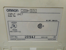 Load image into Gallery viewer, Omron C200H-ID212 Input Unit 24VDC 7mA Used With Warranty (Lot of 2)
