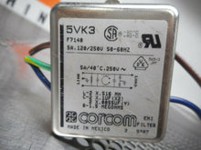 Load image into Gallery viewer, Corcom 5VK3 EMI Filter 5A 120/250V 50/60Hz Used With Warranty
