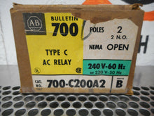 Load image into Gallery viewer, Allen Bradley 700-C200A2 Ser B Type C AC Relay Coil 220/240V 50/60Hz New In Box
