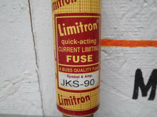 Load image into Gallery viewer, Bussmann Limitron JKS-90 Fast Acting Current Limiting Fuses 90A 600V New (2 Lot)
