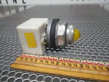 Load image into Gallery viewer, Square D 9001-KM1 Ser G Yellow Pilot Light 110/120V 50/60Hz Used With Warranty
