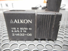 Load image into Gallery viewer, ALKON 21832-06 Solenoid Valve Coils 115V 50/60Hz 6.8/5.3VA Used (Lot of 4)
