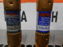 Load image into Gallery viewer, Fusetron FRN-R-3 Dual Element Fuses 3A 250V (3 New &amp; 1 Used)
