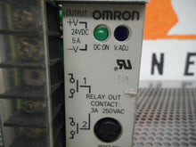 Load image into Gallery viewer, Omron S82W-102 Power Supply 24VDC 5A 3A 100/110/120VAC 50/60Hz Used (Lot of 2)

