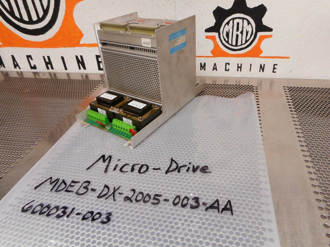 OLSEN Controls 600031-003 MDEB-DX-2005-003-AA MICRO-DRIVE Used With Warranty