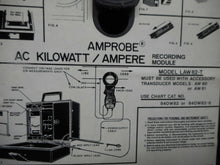 Load image into Gallery viewer, AMPROBE Model LAW82-T VARI-SPEED RECORDER Amperes/Kilowatt Recorder W/ Warranty
