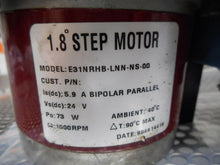 Load image into Gallery viewer, Pacific Scientific E31NRHB-LNN-NS-00 24V 1.8 Motor S2A5017 Horizontal Slide 3&quot;
