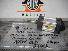 Load image into Gallery viewer, Parker 3MA Series Model 02.50 BB3MAU14A 1.500 Pneumatic Cylinder New Old Stock
