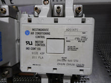 Load image into Gallery viewer, Westinghouse A201KFC Model K (2) Motor Controls Size 4DP 211FLA W/ (4) J11 Conts
