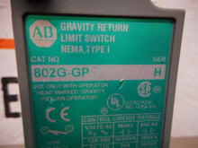 Load image into Gallery viewer, Allen Bradley 802G-GP Ser H Gravity Return Limit Switch New Old Stock (No Head)
