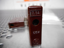 Load image into Gallery viewer, Daito PL475L Fuses 7.5A 125V New Old Stock (Lot of 2)
