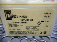 Load image into Gallery viewer, Square D 9001-KM36 Ser H Light Module 48V AC-DC New Old Stock
