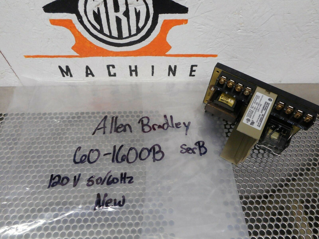 Allen Bradley 60-1600B Ser B Photoswitch Control Base 120V 50/60Hz New Old Stock