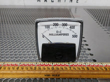 Load image into Gallery viewer, General Electric 0-500 D-C Milliamperes Panel Meter New In Box

