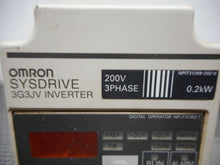 Load image into Gallery viewer, Omron 3G3JV-A2002 Inverters AC3PH 200-230V 50/60Hz 1.8A Used (Lot of 4)

