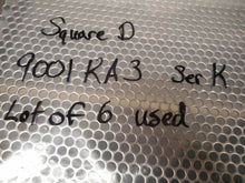 Load image into Gallery viewer, Square D 9001-KA3 Ser K Fingersafe Contact Blocks 1NO/1NF (1 New &amp; 5 Used)
