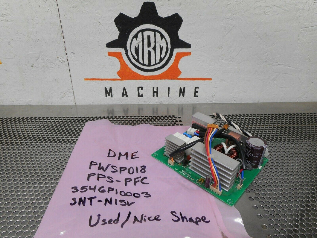 DME PWSP018 PPS-PFC Power Supply Board 3546P10003 SNT-N15V Used With Warranty