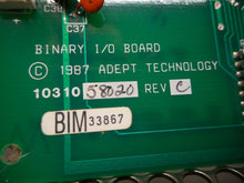 Load image into Gallery viewer, ADEPT Technology 10310-58020 Rev C Binary I/O Board Used With Warranty
