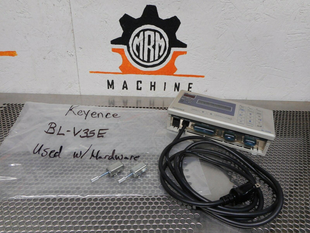 Keyence BL-V35E Barcode Display Interface Used With Warranty